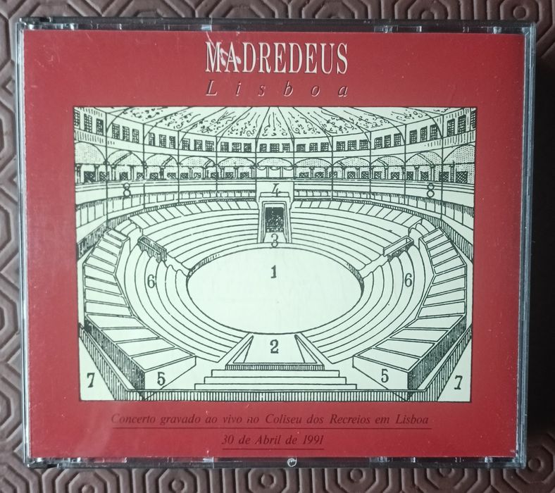 MADREDEUS CD duplo impecável