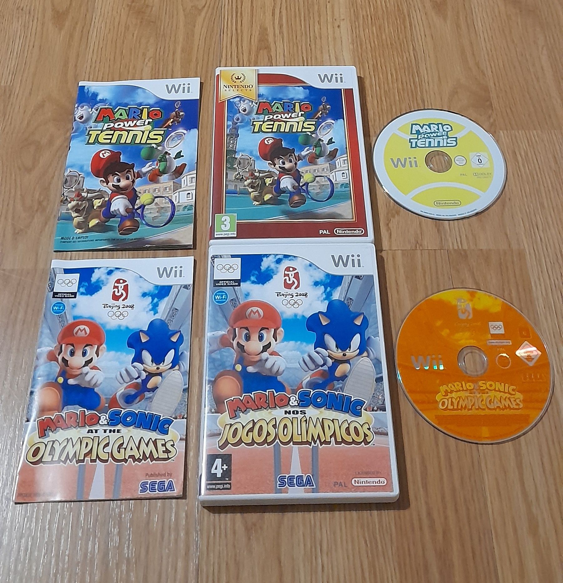 Jogos Originais Nintendo Wii/Wii U Super Mario & Sonic (Versão PT)