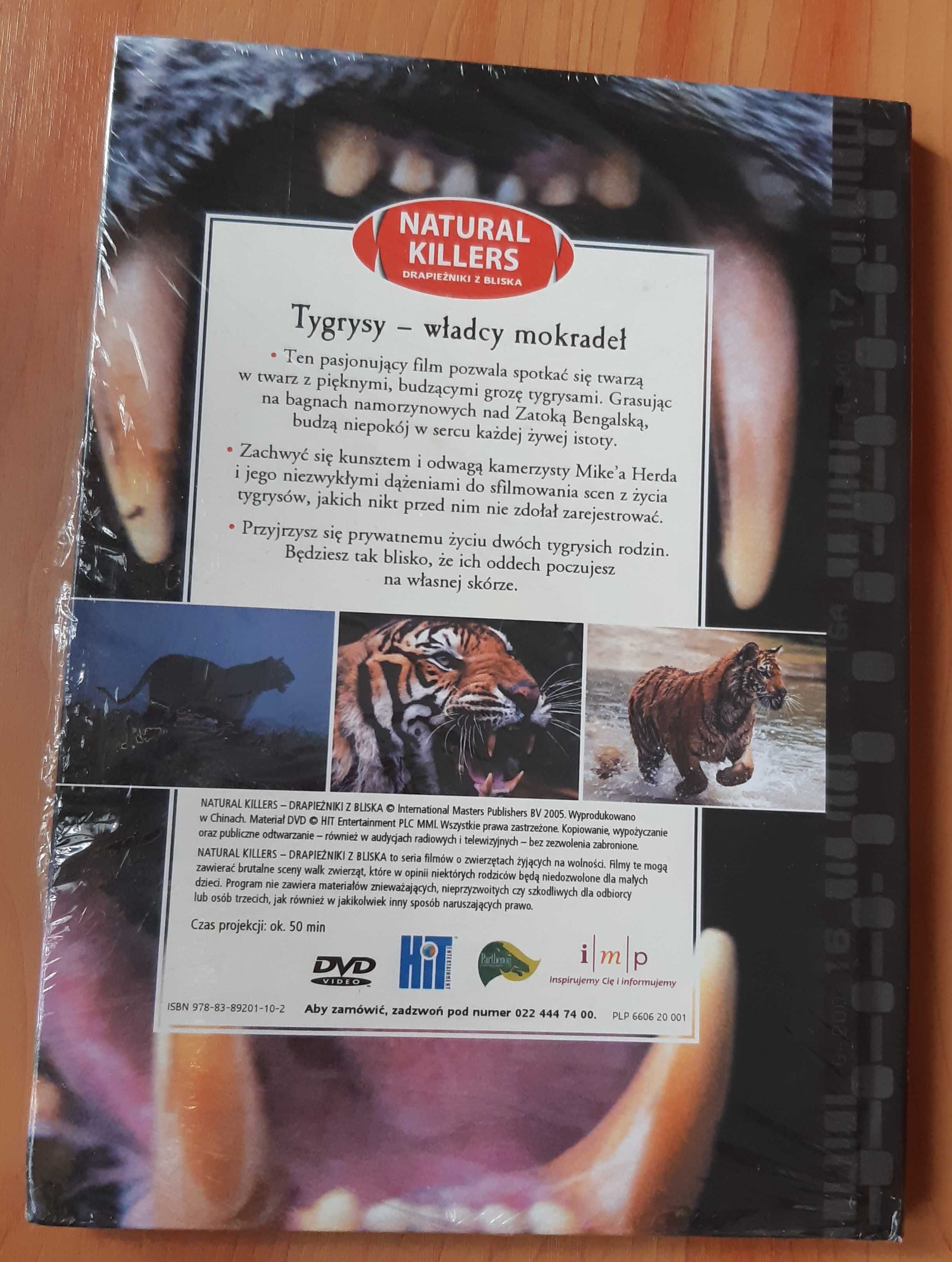 Płyta DVD film Tygrysy władcy mokradeł