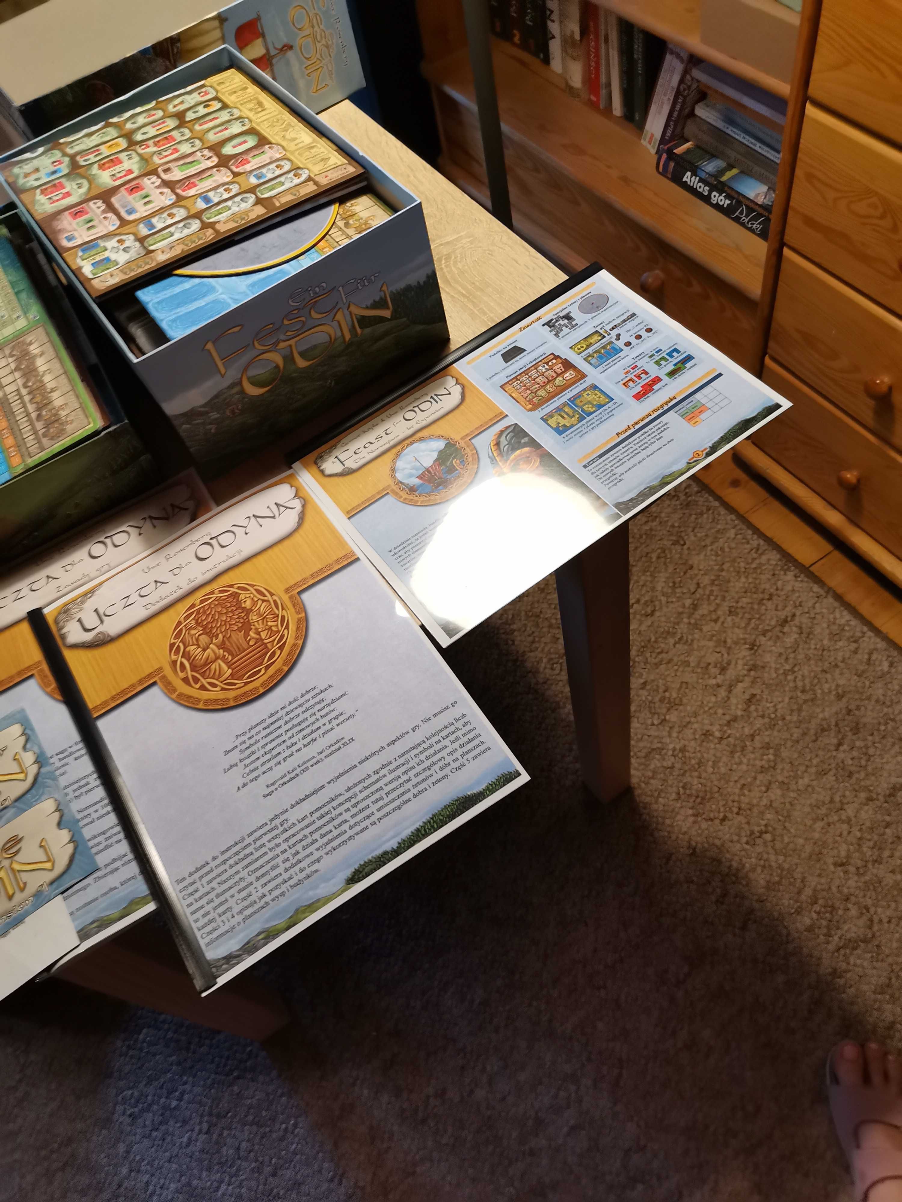Feast for odin Uczta dla odyna + Noregowie gra planszowa