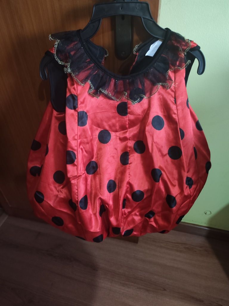 Vestido de carnaval Joaninha