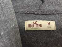 Bluza szara HOLLISTER roz M zamek