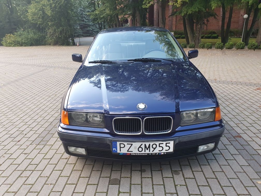 BMW 316i compact - 96 tys przebiegu, automat, skóry, YOUNGTIMER