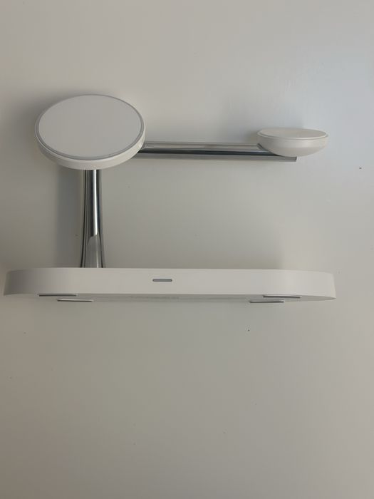 Carregador Sem Fios 3 em 1 para iPhone e Apple Watch