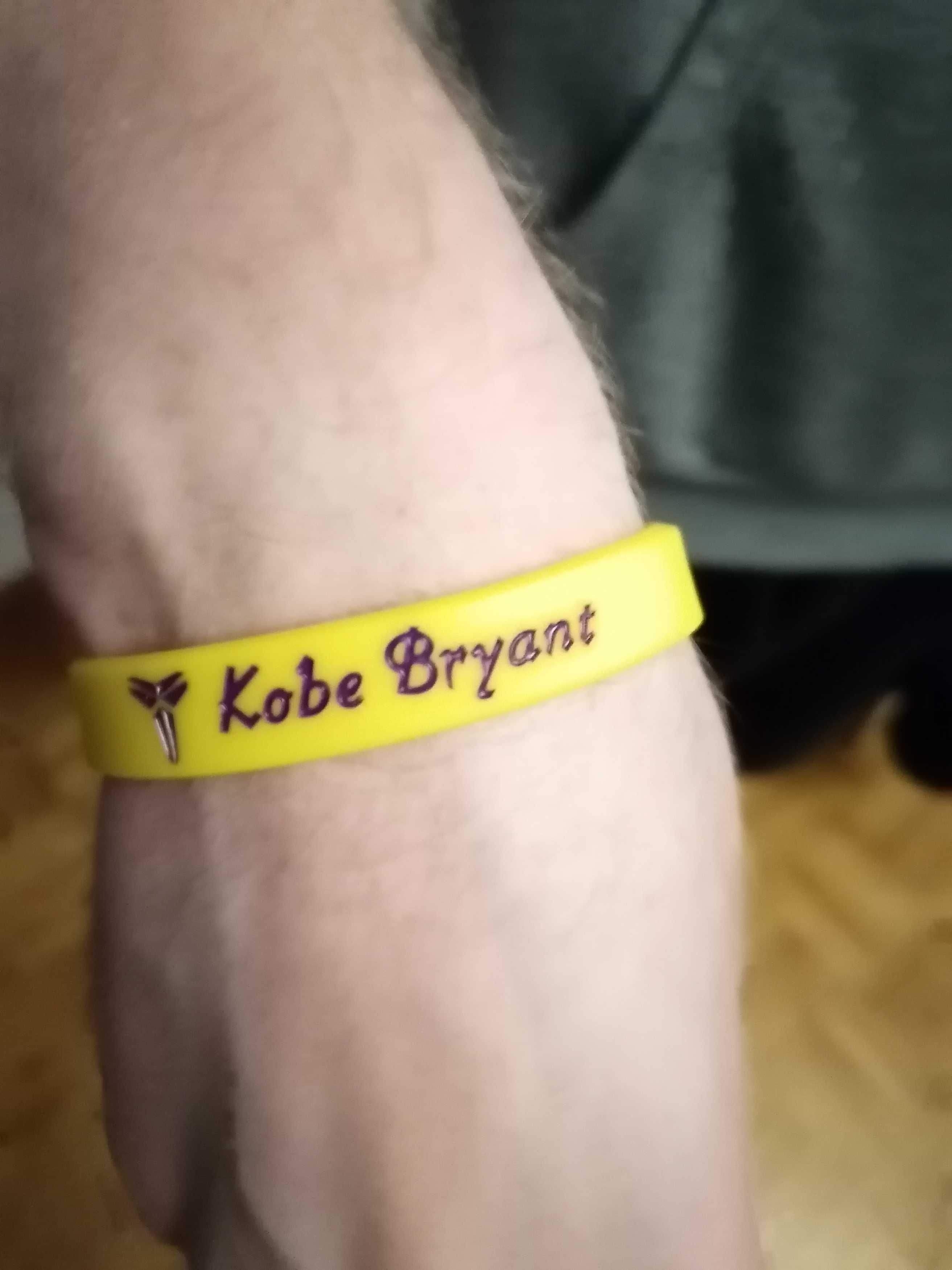 Bransoletka Kobe Bryant żółta