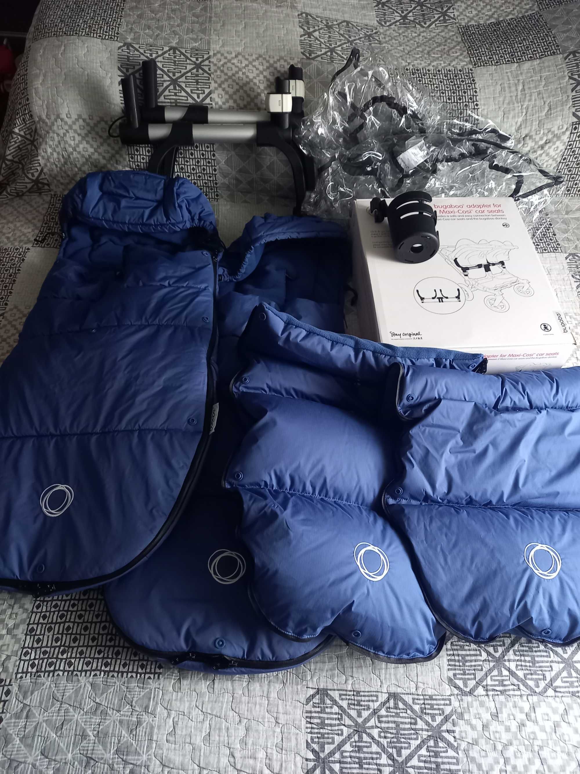 Wózek Bugaboo Donkey 2 Twin Grey Melange