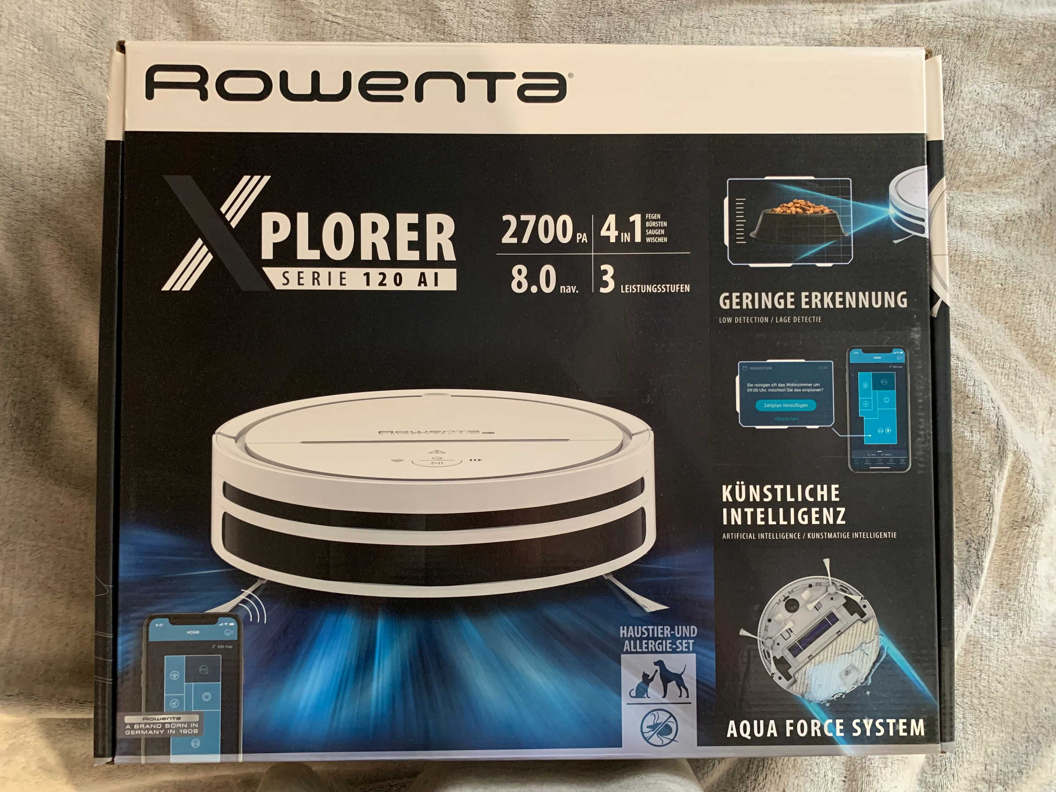 Робот-пилосос ROWENTA X-plorer Serie 120AI (RR7867WH)