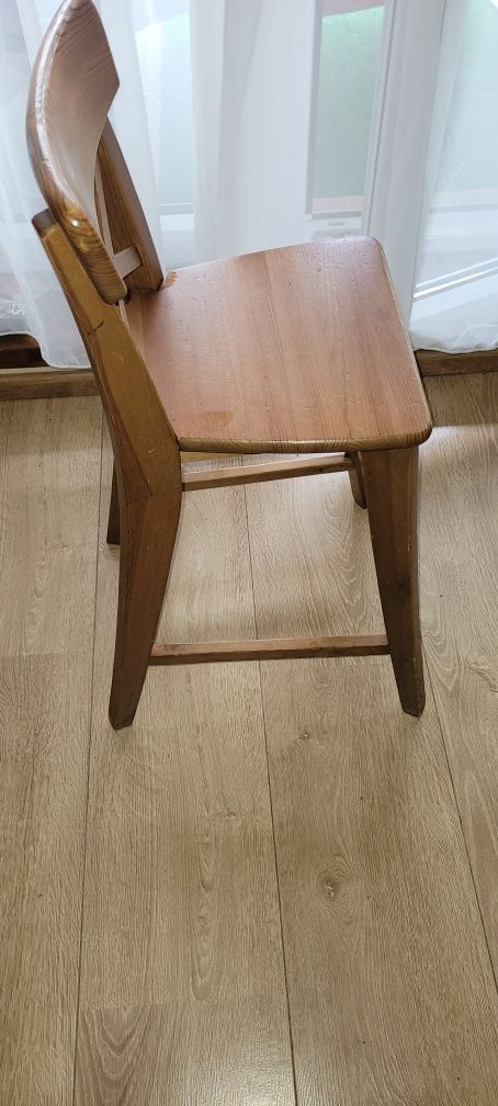 Krzesło dziecięce Ingolf ikea bejca patynowa