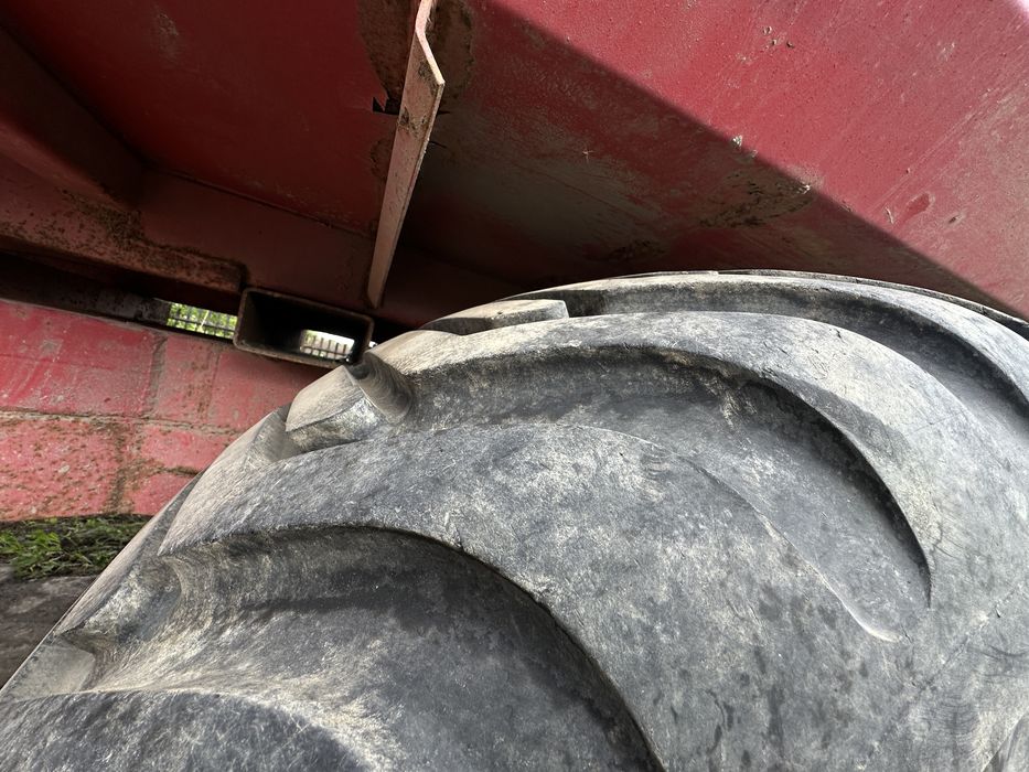 Przyczepa tandem rolnicza 12,5t szerokie koła budowlana