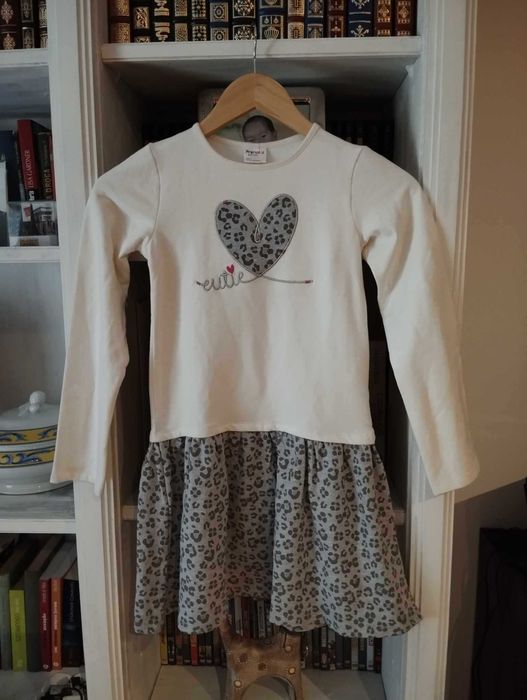 Vestido de manga comprida - Prénatal - 7/8 anos