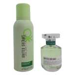 woda toaletowa 50 ml + dezodorant 150 ml benetton
