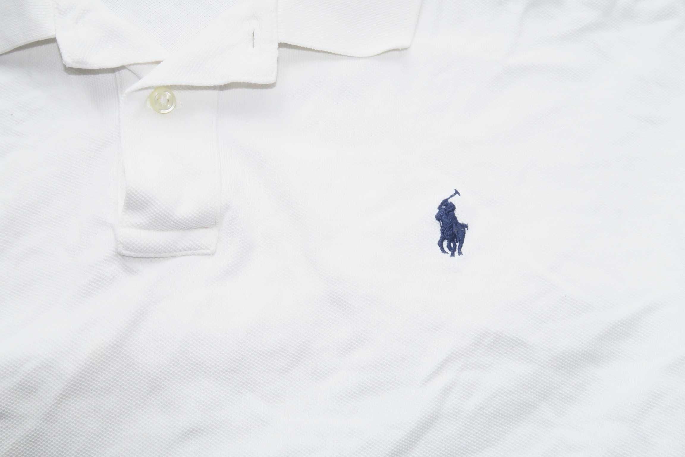 Ralph Lauren crop top koszulka polo XL