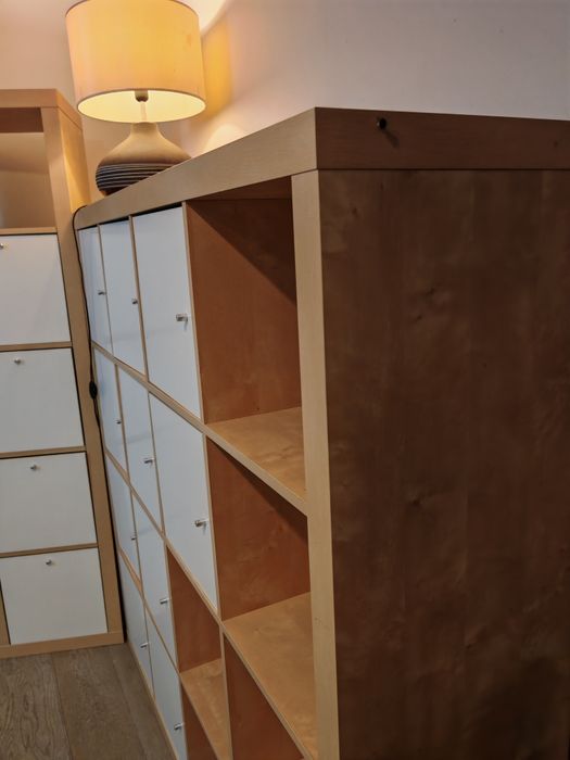 Zestaw IKEA Kallax, Szafka, regał, komoda, witryna ( BEZ SŁUPKA)