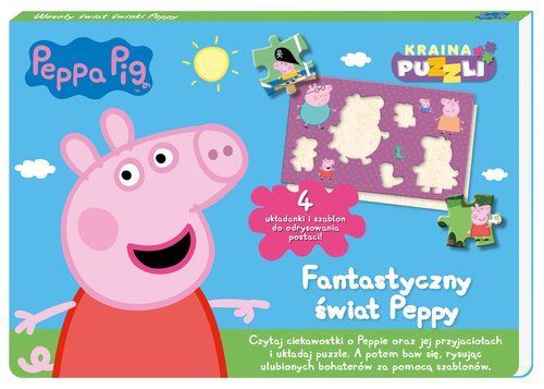 Peppa Pig Kraina Puzzli Fantastyczny Świat Peppy .