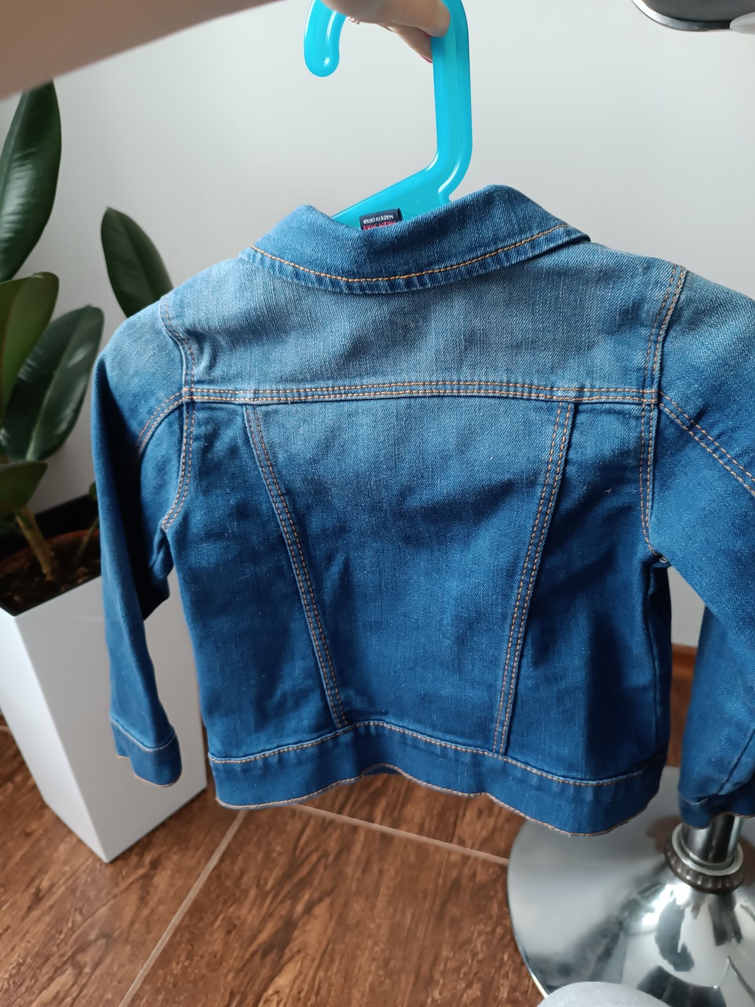 Zara Джинсовка куртка джинсова сорочка 92 розмір
