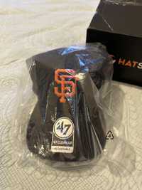 Czapka baseball bejsbolówka San Francisco Giants 47 Clean Up Black