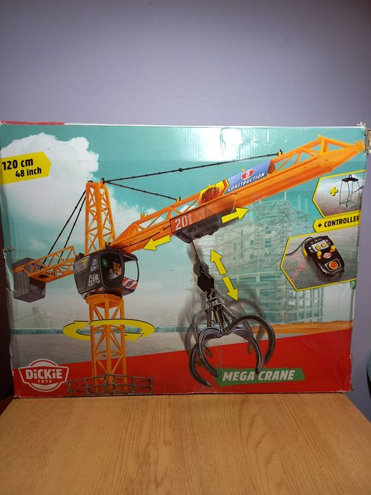 Dickie Toys Żuraw budowlany