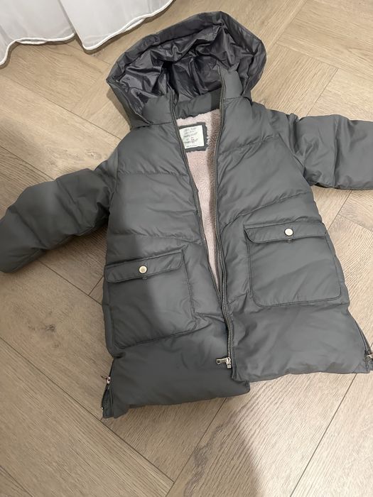 Пуховик зимовий Zara 104