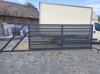 Brama przesuwna +furtka