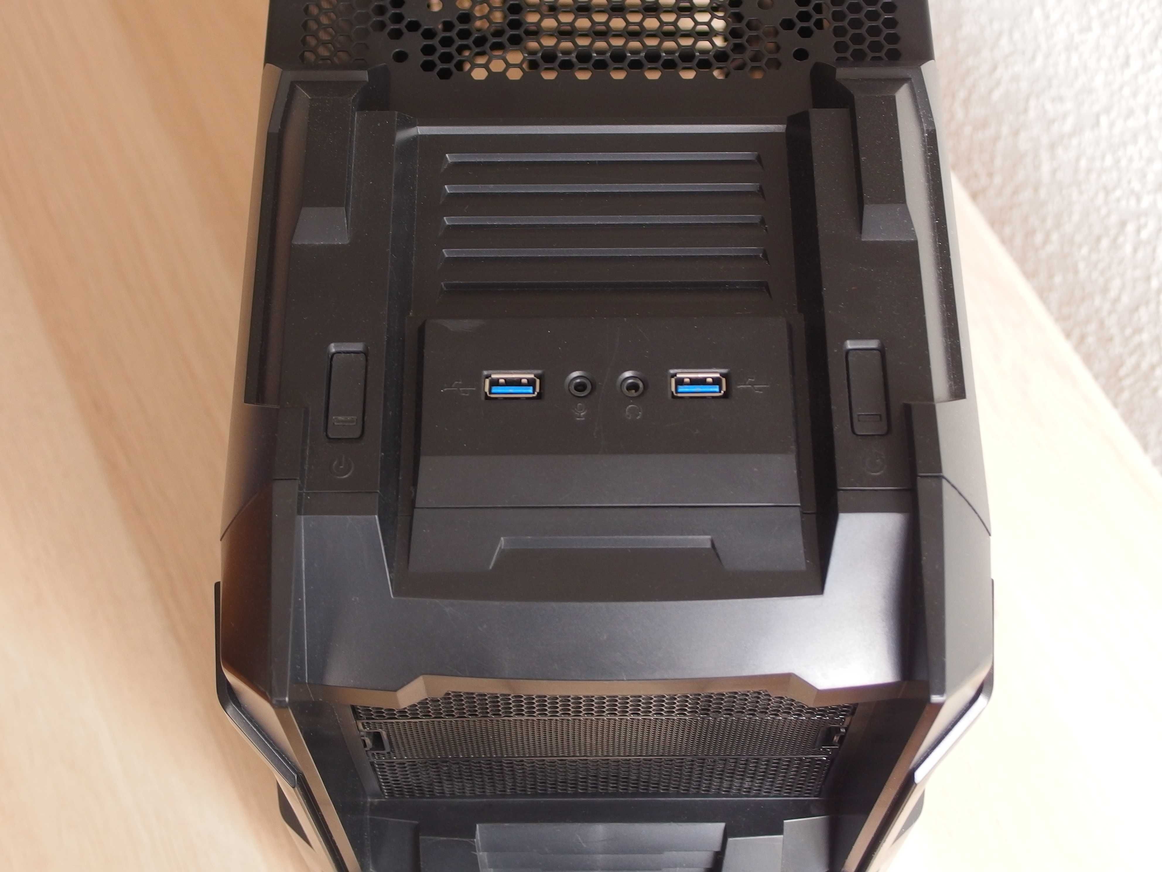 Aerocool PGS Mechatron Black wyczyszczona obudowa ATX PC komputerowa