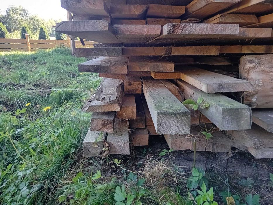 deski konstrukcyjne i kantówka