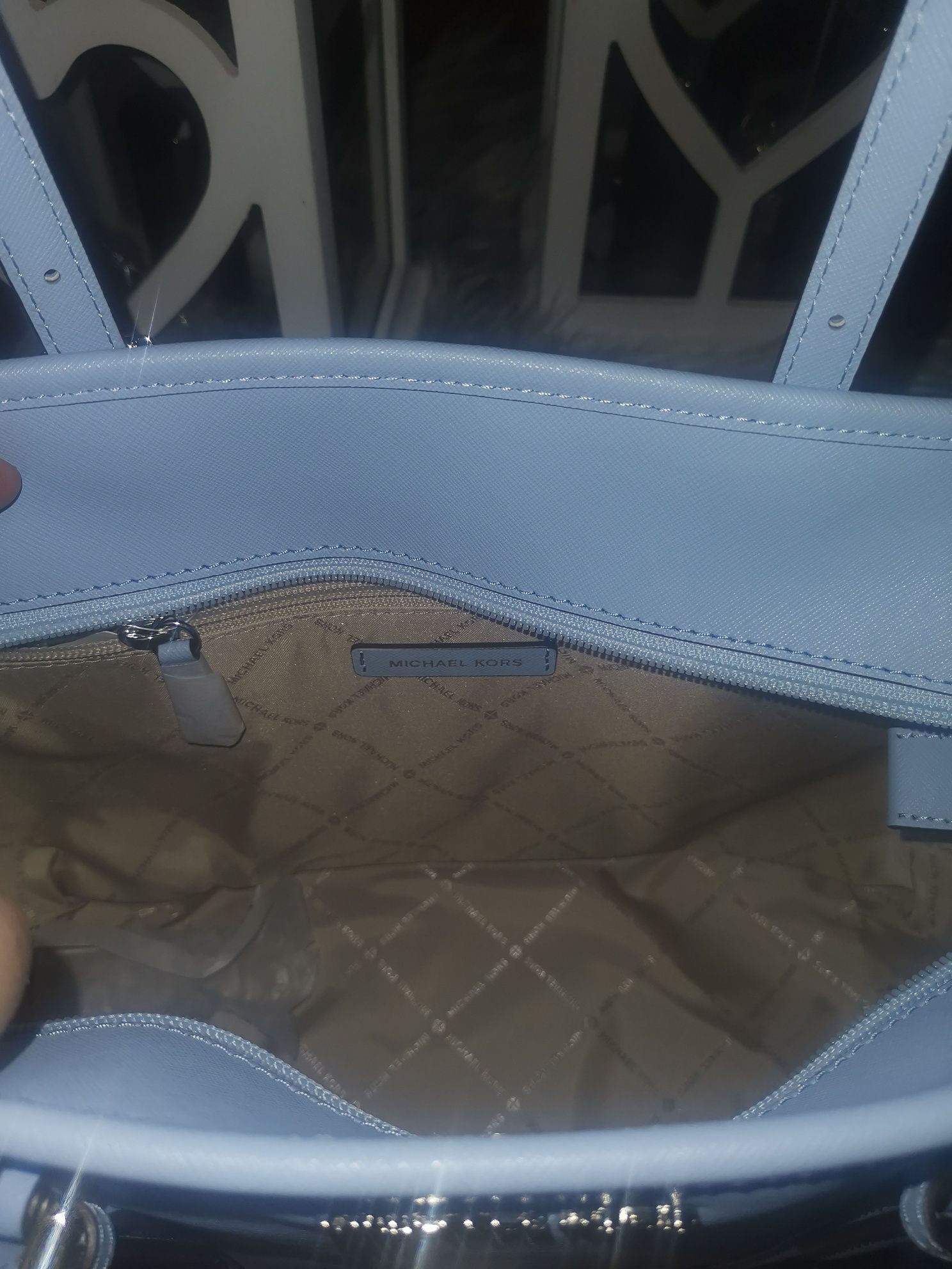 Michael kors jet set travel m błękit nowa