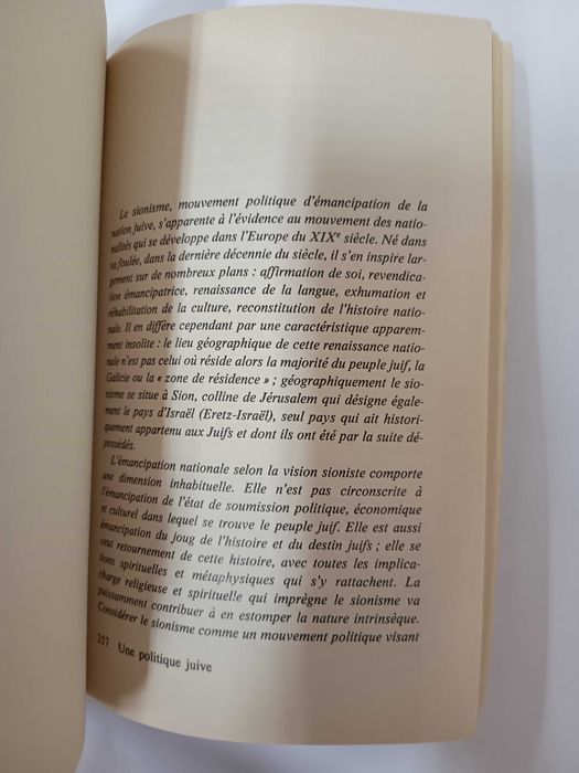 Naissance du Sionisme Politique, présenté par Yohanan Manor
