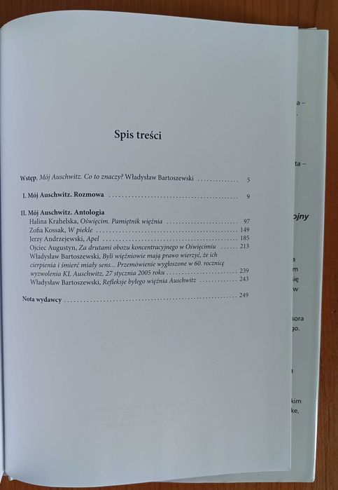 Władysław Bartoszewski "Mój Auschwitz"