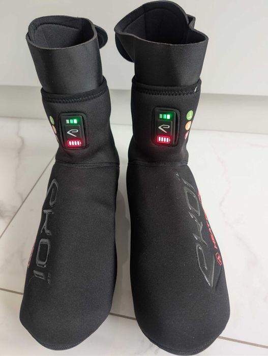 Ekoi Ochraniacze na Buty Ocieplacze Grzewcze na Baterie Jak NOWE 44-46