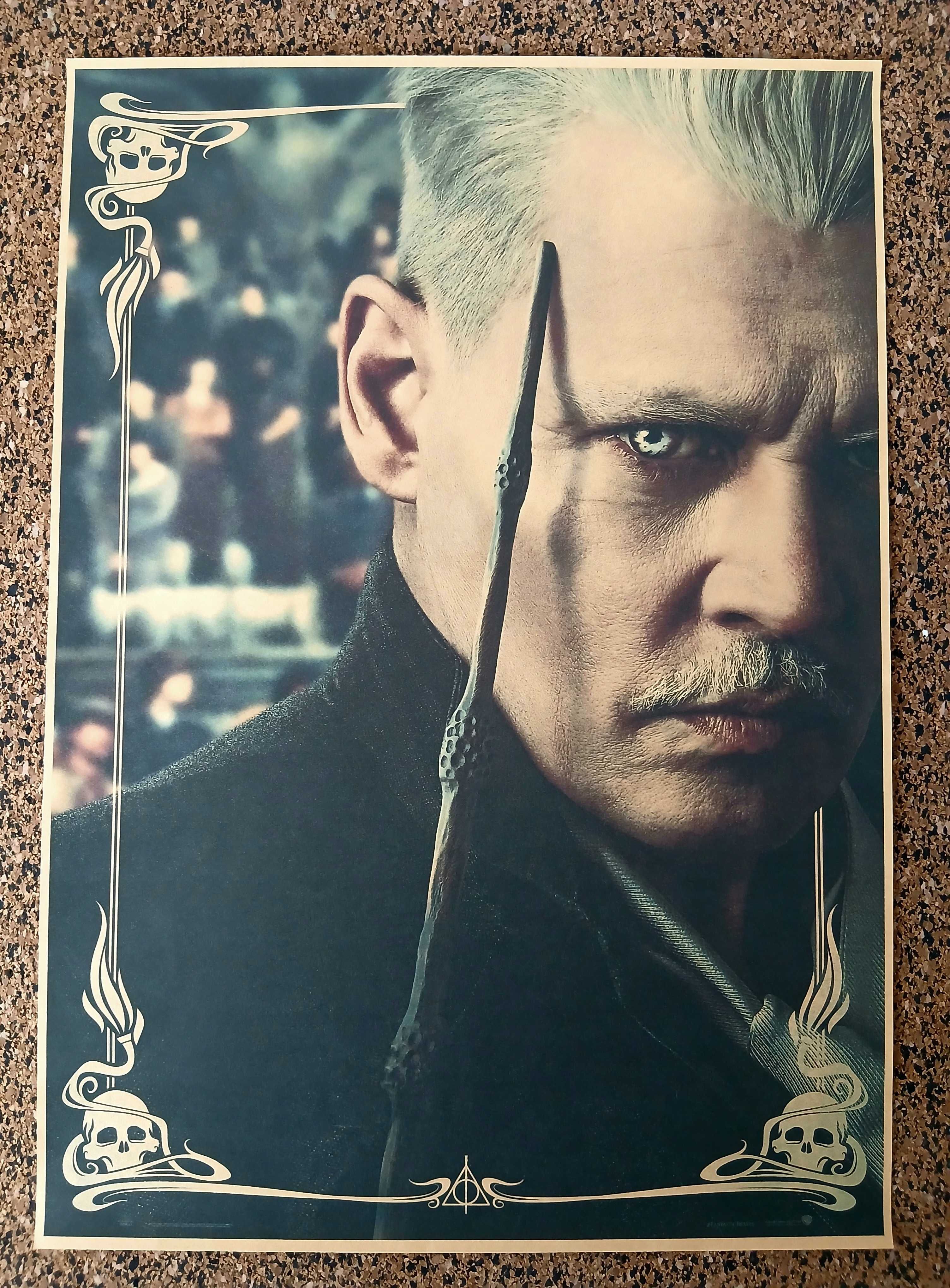 Poster - Monstros Fantásticos: Grindelwald (kraft, formato A3)