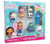 figurki koci domek gabi GABBY'S DOLLHOUSE zestaw 6 figurek