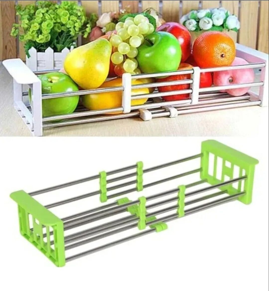 Багатофункціональна складана кухонна полиця Kitchen Drain Shelf Rack в