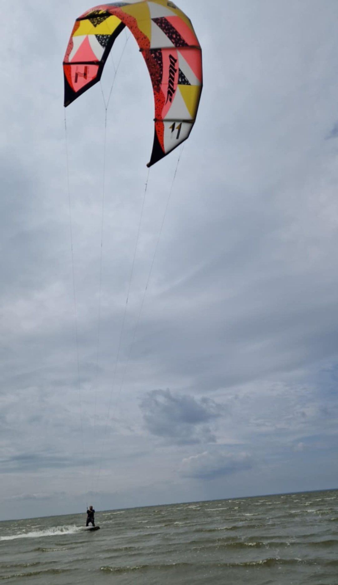 Latawiec kite firmy Blade 9m + 11m + bar kitesurfing