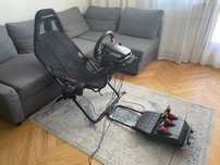 Fotel Playseat Challenge ULEPSZONY USZTYWNIONY + Logitech G27
