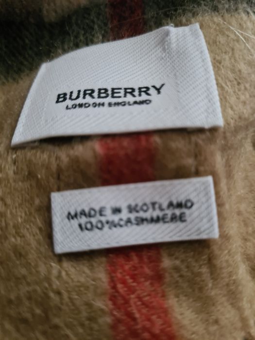 Szal kaszmirowy Burberry