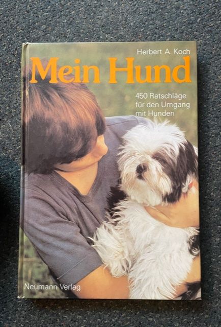 Mój Pies 450 rad, Mein Hund 450 Ratschlage książka wydanie niemieckie