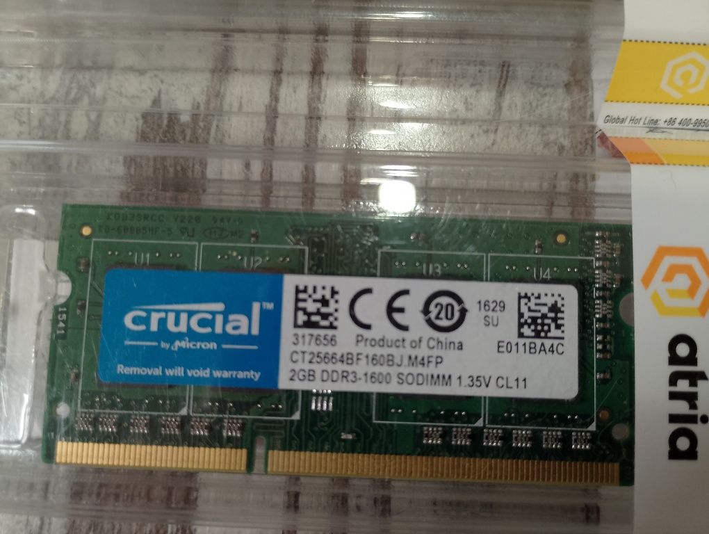 SSD msata 32Gb, ddr3 1gb, 2gb