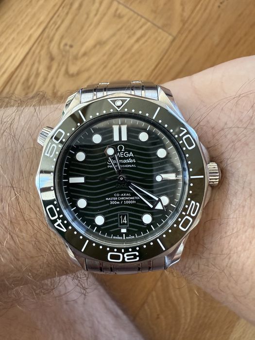 Omega seamaster 300m 2022 full set zielona