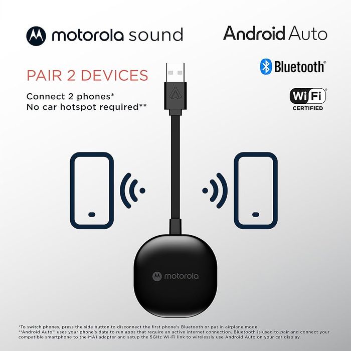 Android auto Motorola MA1