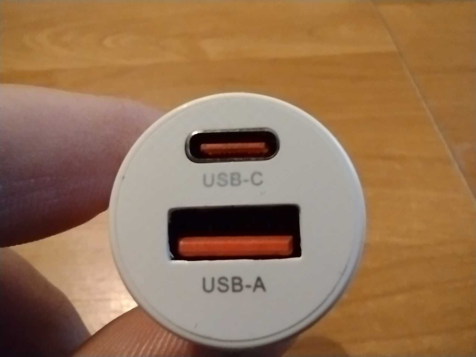 Ładowarka samochodowa USB 45W