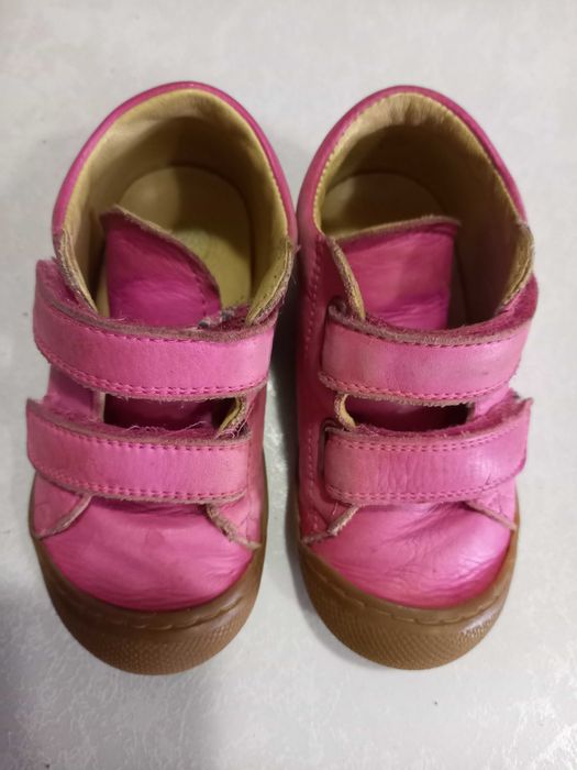 Naturino cocoon półbuty dziewczęce różowe SKÓRA r. 23