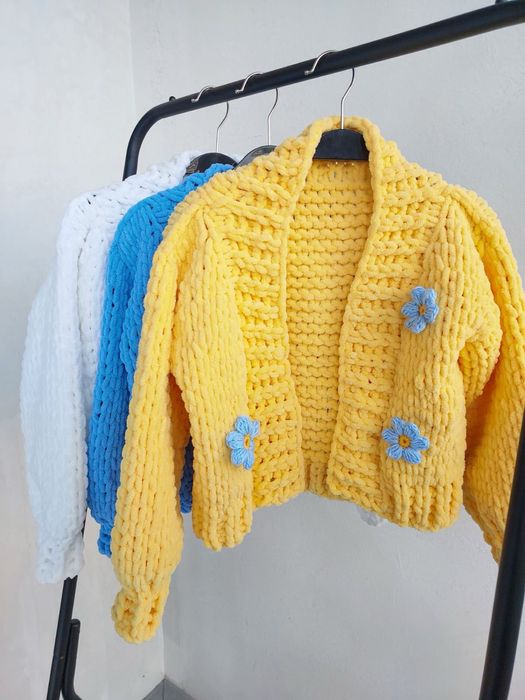 Плюшевий кардиган для дівчинки