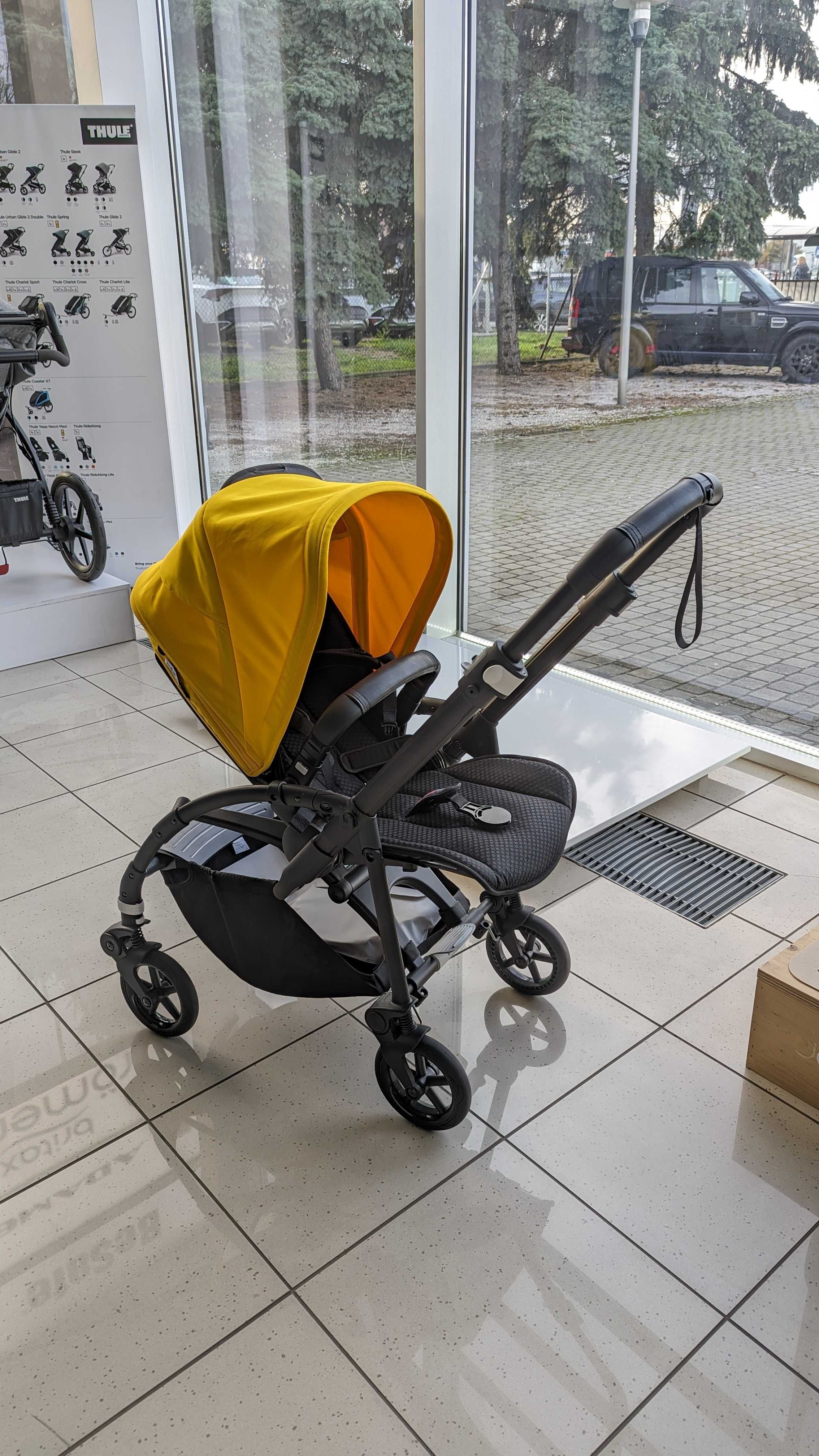 OKAZJA! Bugaboo Bee 6 Black / Black Lemon Yellow |DOSTAWA GRATIS