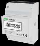 Licznik energii elektrycznej modułowy 3-fazowy 100A 4-modułowy SDM72D