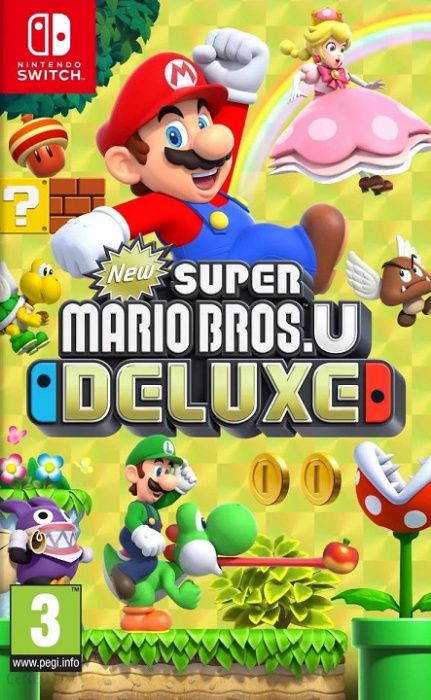 NEW Super Mario Bros U Deluxe Nintendo SWITCH + Lite + Oled