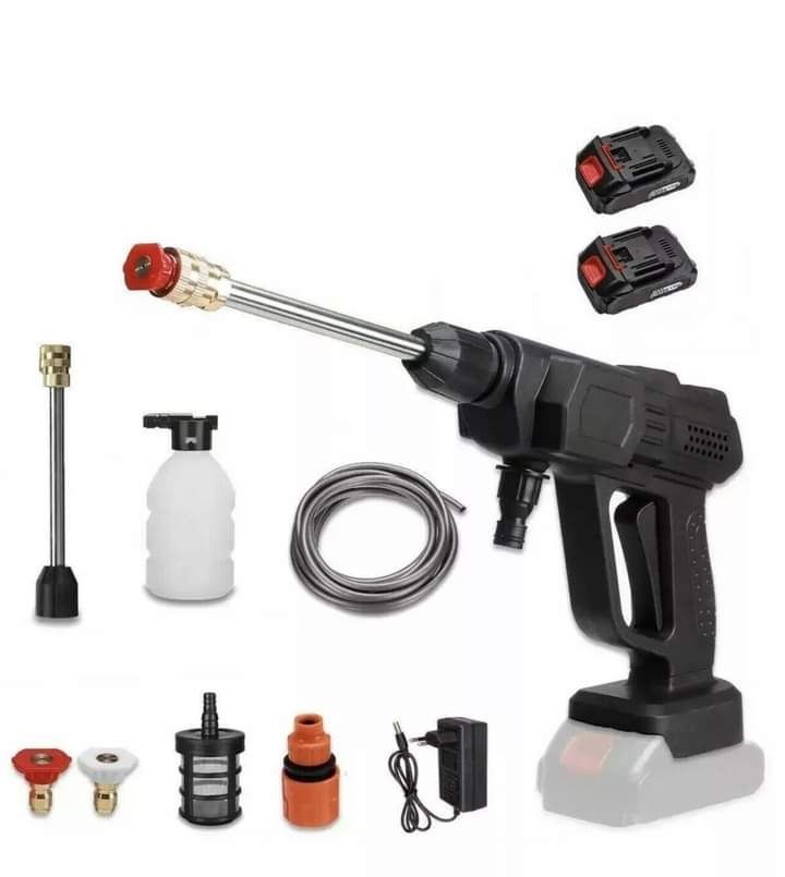 Myjka ciśnieniowa bezprzewodowa mini + 2 akumulatory