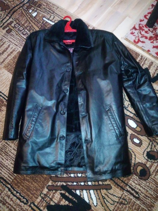 Куртка мужская кожаная