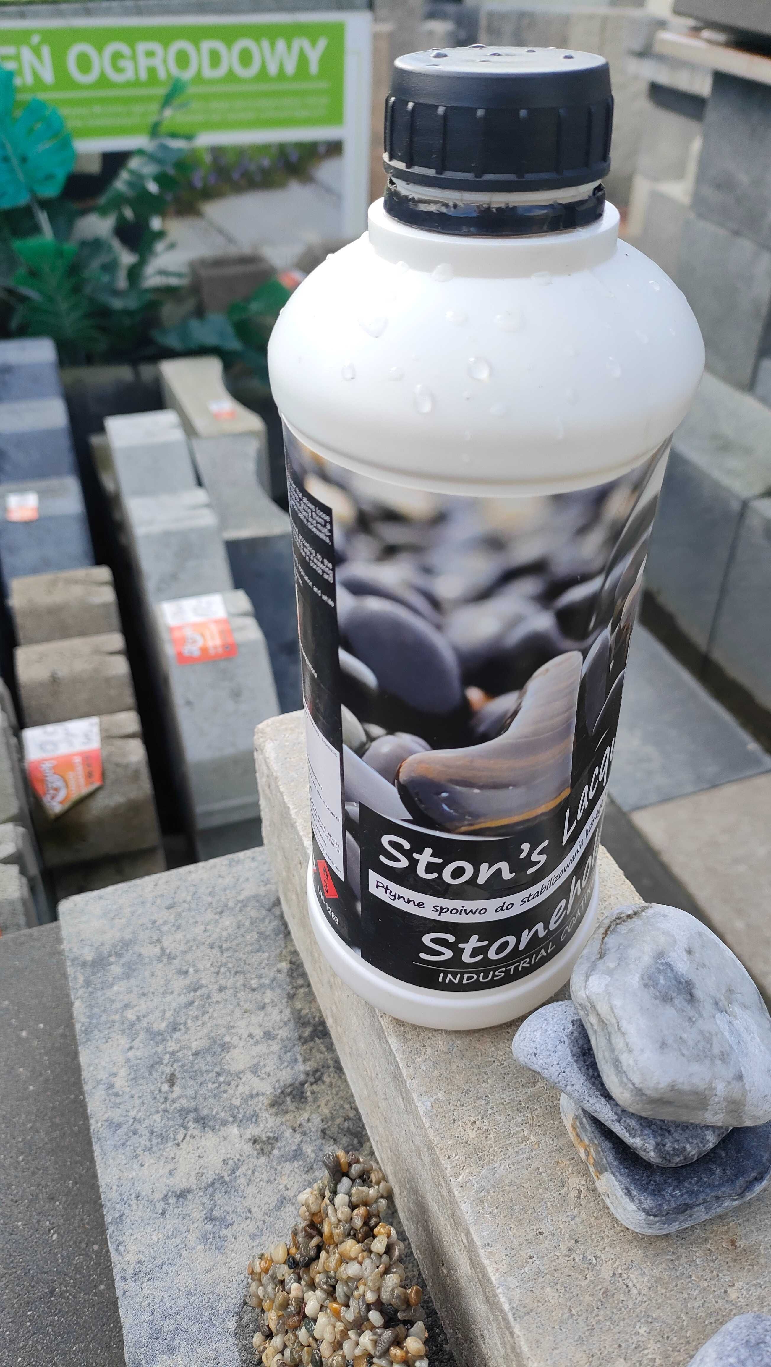 Stabilizator do kamienia spoiwo Stonehold klei kamień kamienny dywan