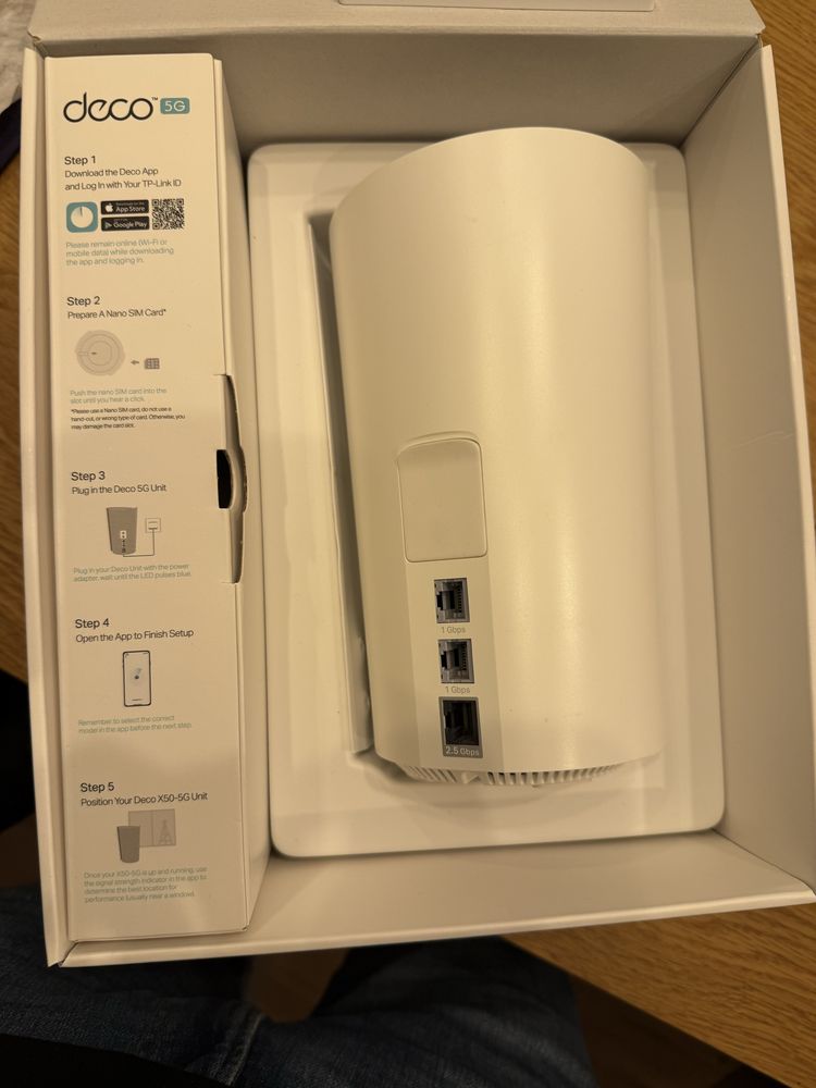 Router tp link deco x50-5g ax3000 gwarancja