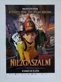 Plakat filmowy oryginalny - Niezgaszalni